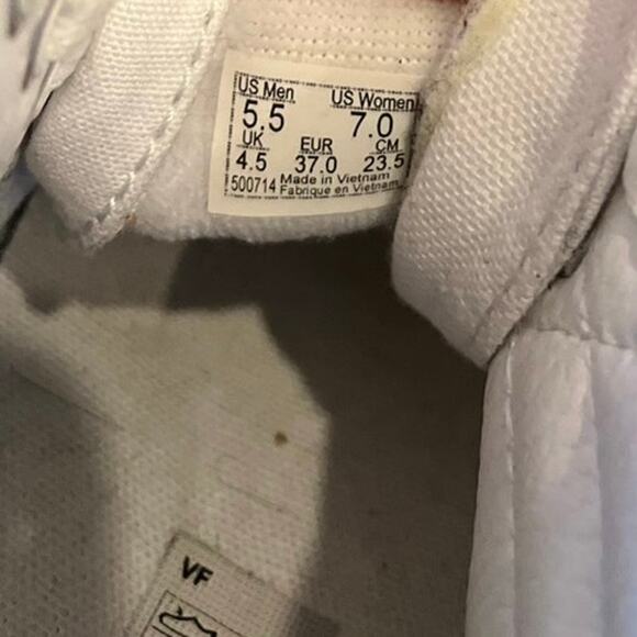 Vans Sk8 Hi Stacked High Top Platform Sneakers White Shoes Women 7 Skateboarding - Picture 2 of 16